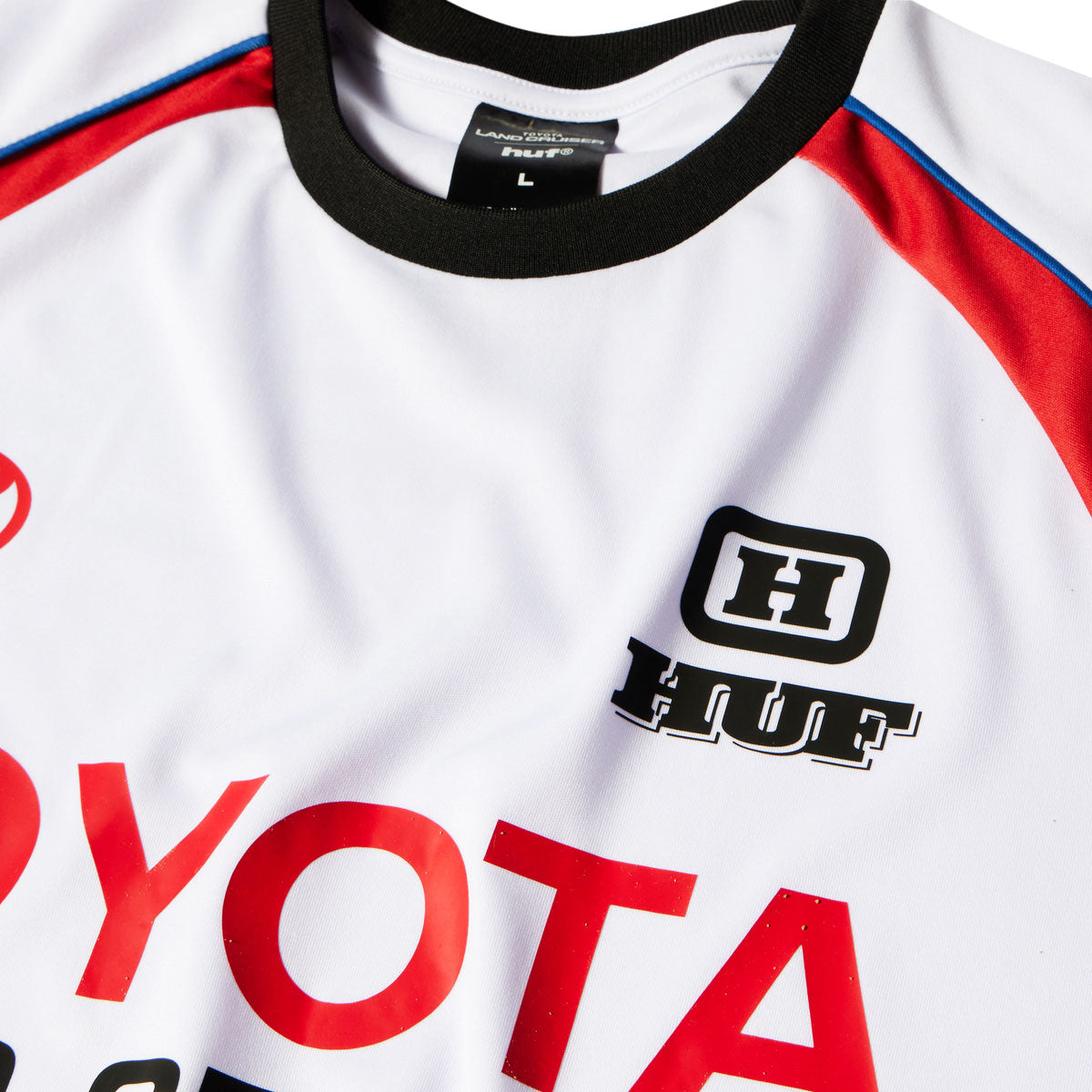 HUF x Toyota Land Cruiser Rally Jersey - White image 5