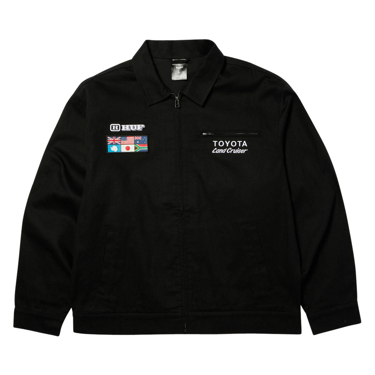 HUF x Toyota Land Cruiser World Tour Jacket - Black image 1