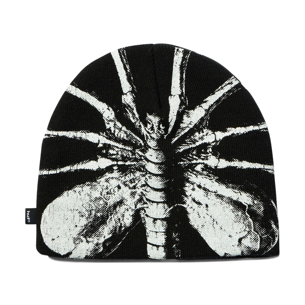HUF x Aliens Facehugger Skull Beanie - Black image 2