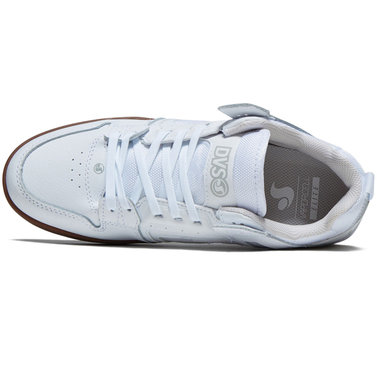 DVS Comanche LT Shoes - White/White/Gum image 3