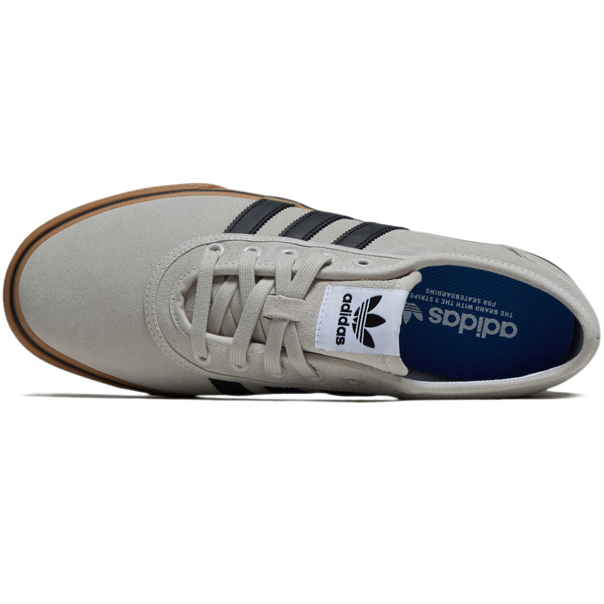 Adidas Adi Ease Shoes - Crystal White/Core Black/Gum image 3