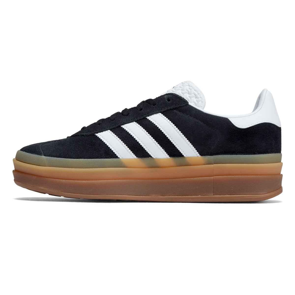 Adidas Womens Gazelle Bold Shoes - Core Black/Ftwr White/Ftwr White image 2