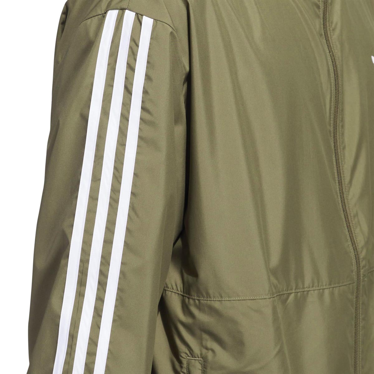 Adidas Windbreaker Jacket - Olive Strata/White image 5