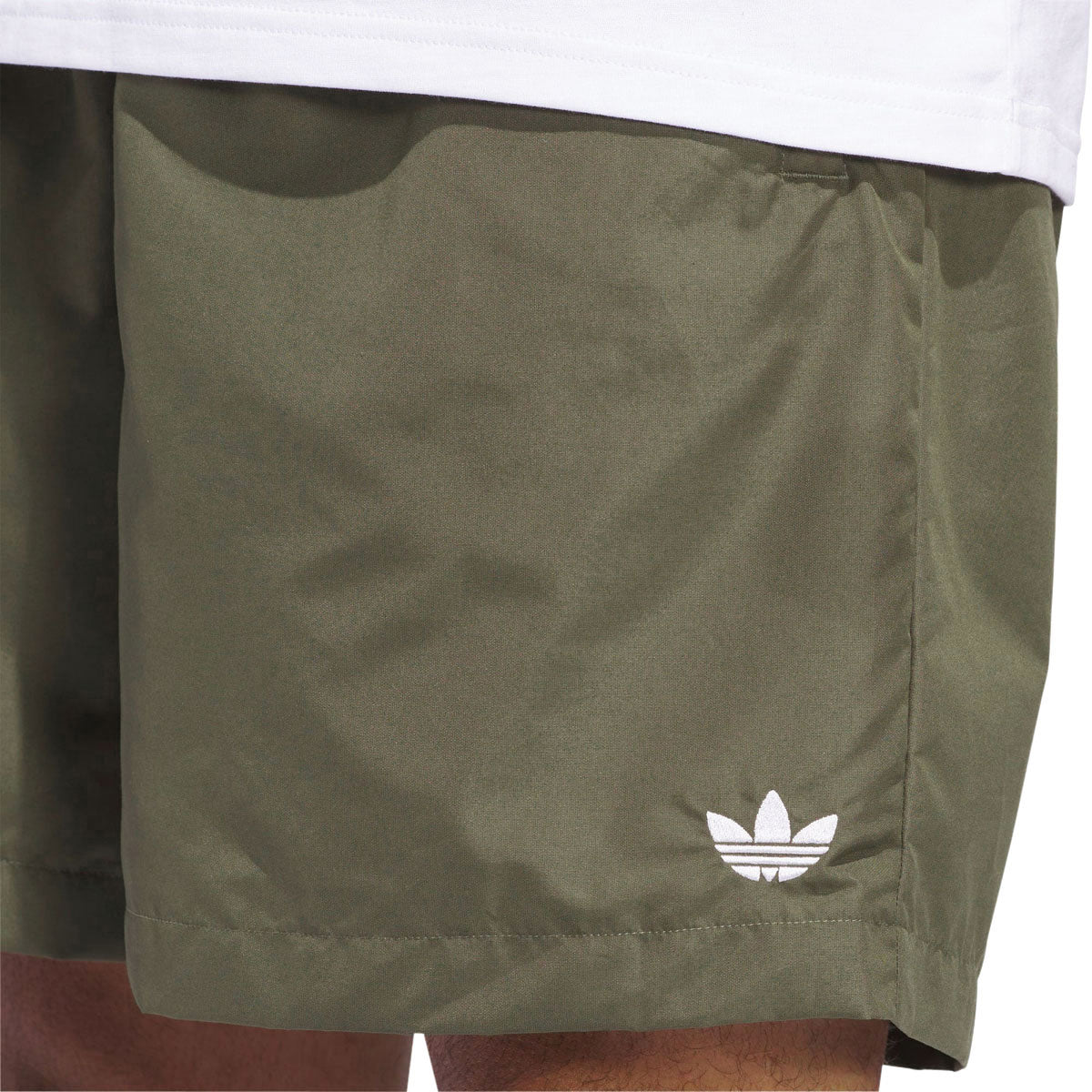 Adidas Water 2 Shorts - Olive Strata/White image 4