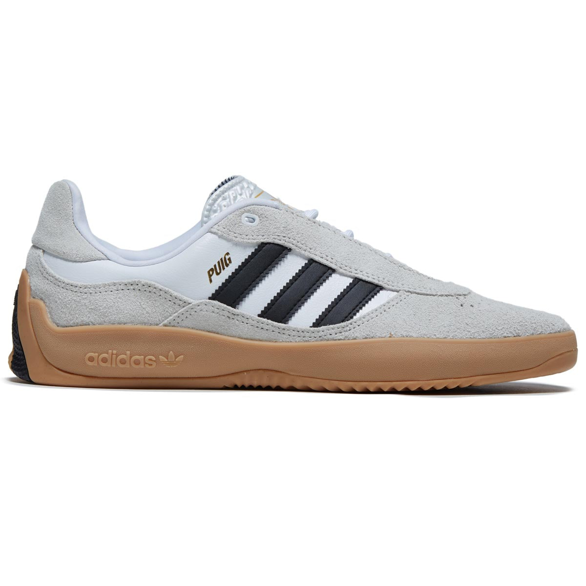 Adidas Puig Shoes - Crystal White/Black/Gum image 1