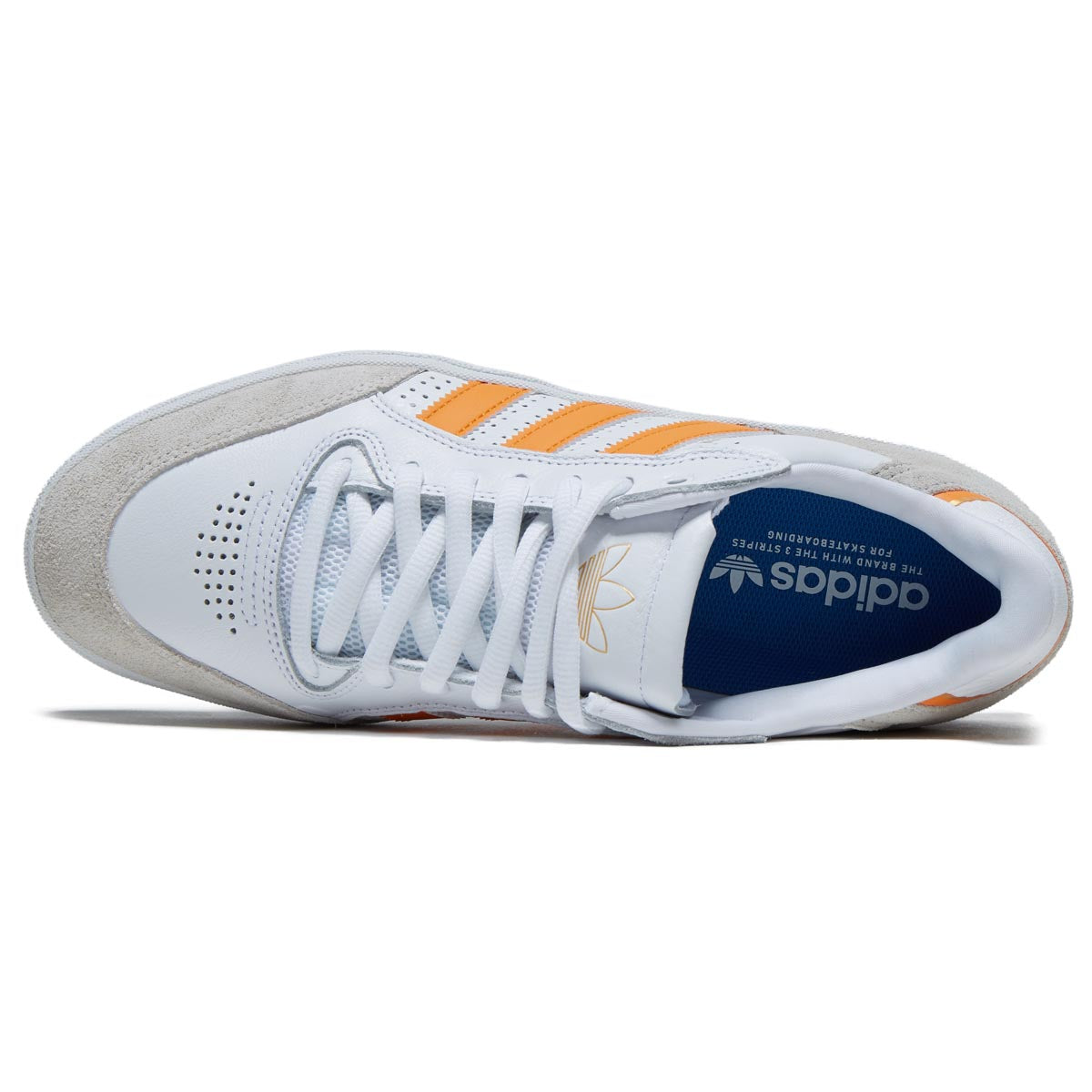 Adidas Tyshawn Low Shoes - White/Crystal White/Gold Metallic image 3