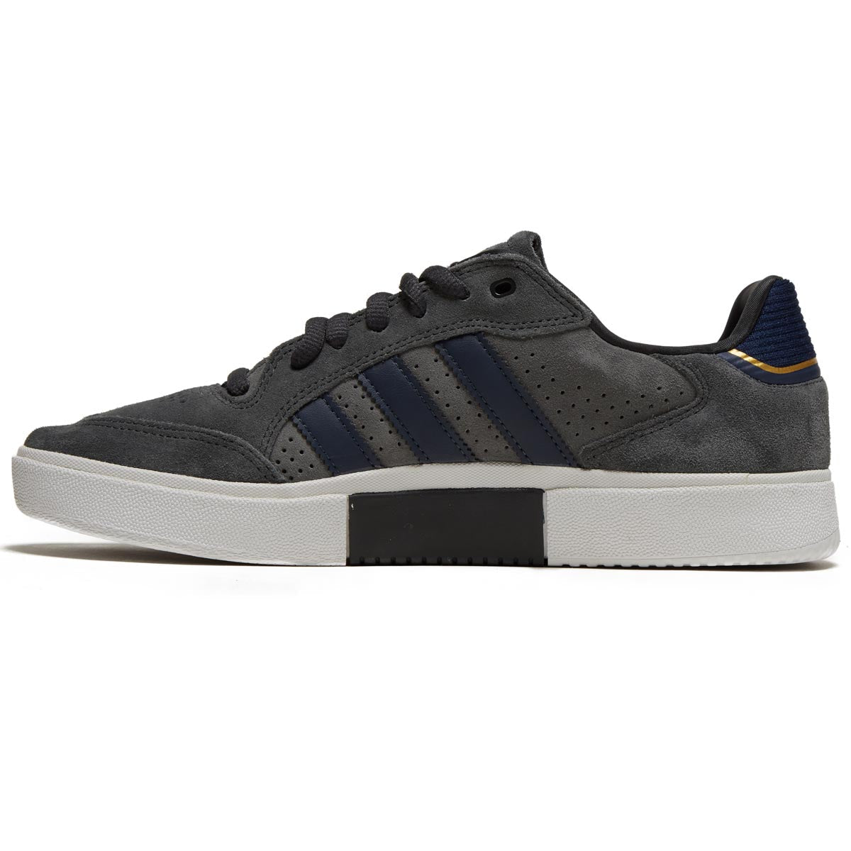 Adidas Tyshawn Low Shoes - Carbon/Carbon/Grey image 2