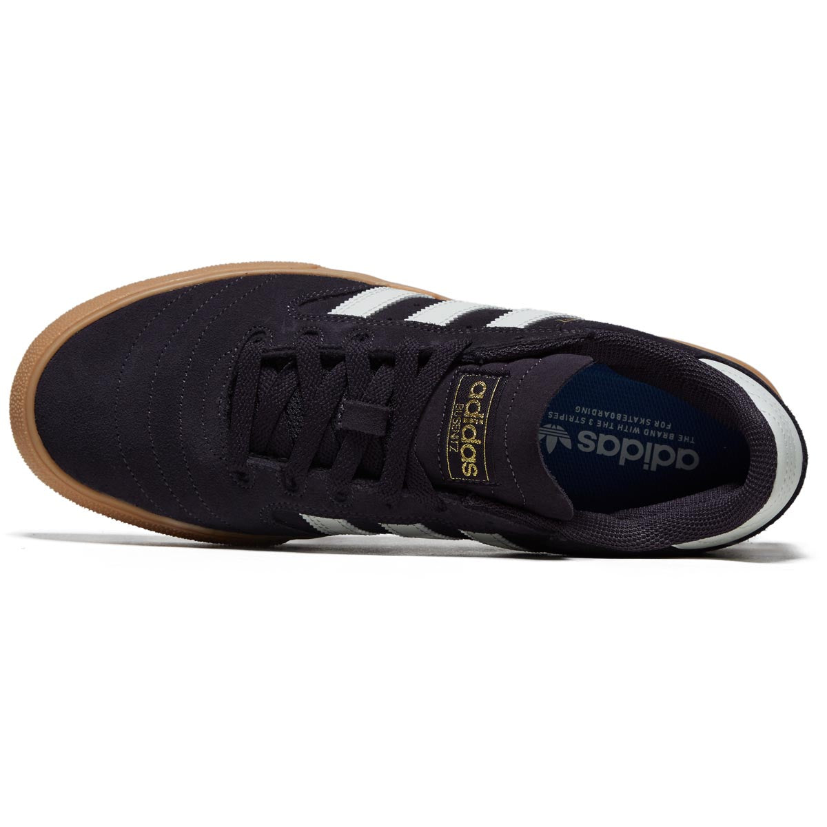 Adidas Busenitz Vulc II Shoes - Aurora Black/Off White/Gum Five image 3