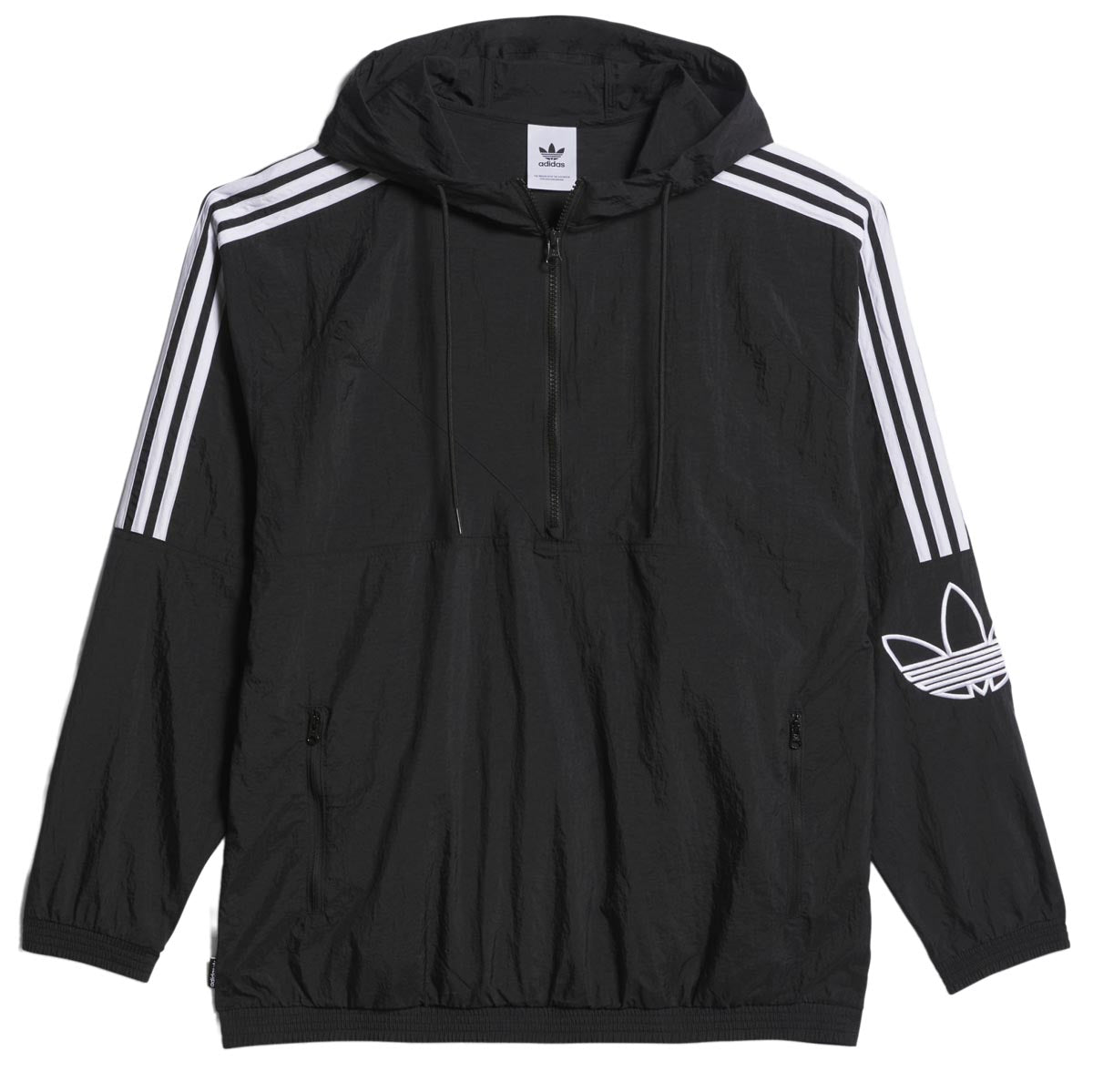 Adidas Skateboarding Classics Anorak Jacket - Black image 2