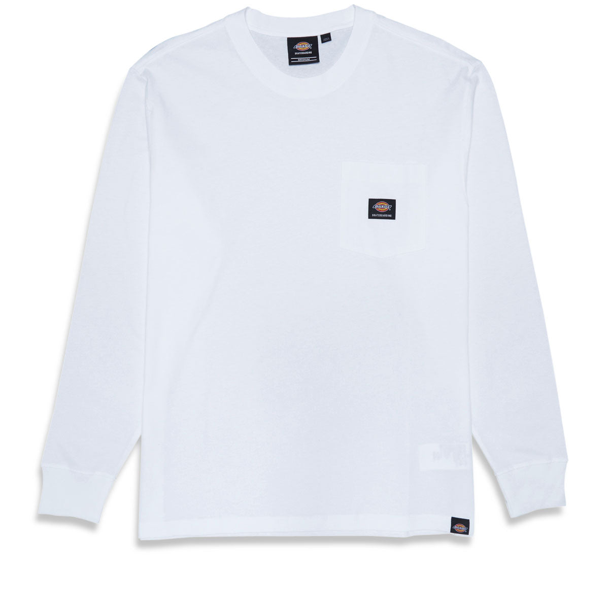 Dickies Heavyweight Long Sleeve Pocket T-Shirt - White image 1