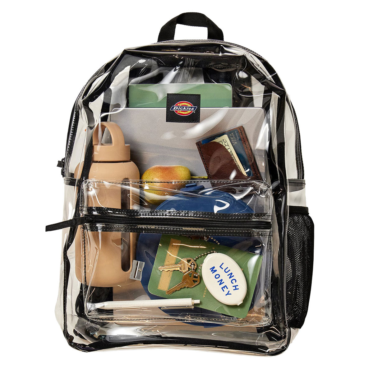 Dickies Clear Essential Backpack - Clear image 4