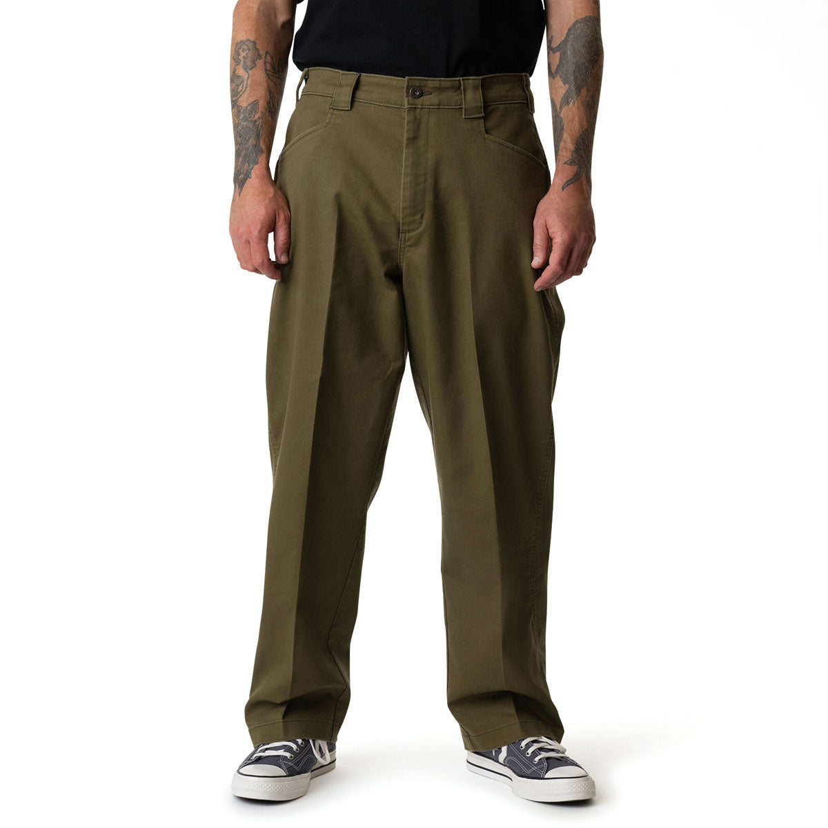 Dickies Mike Anderson Flex Twill Pants - Dark Olive image 1