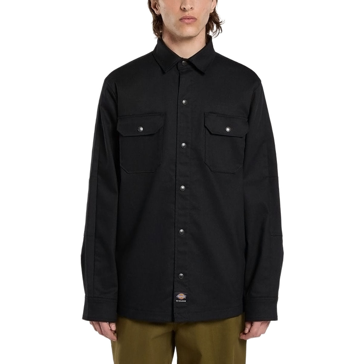 Dickies Mike Anderson Lined Flex Duck Shacket Jacket - Black image 1