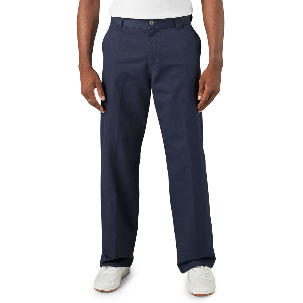 Dickies Jamie Foy Loose Straight Twill Pants - Naval Academy image 1