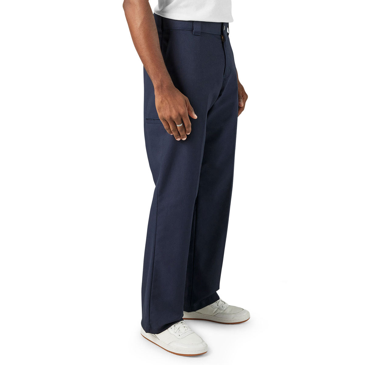 Dickies Jamie Foy Loose Straight Twill Pants - Naval Academy image 3