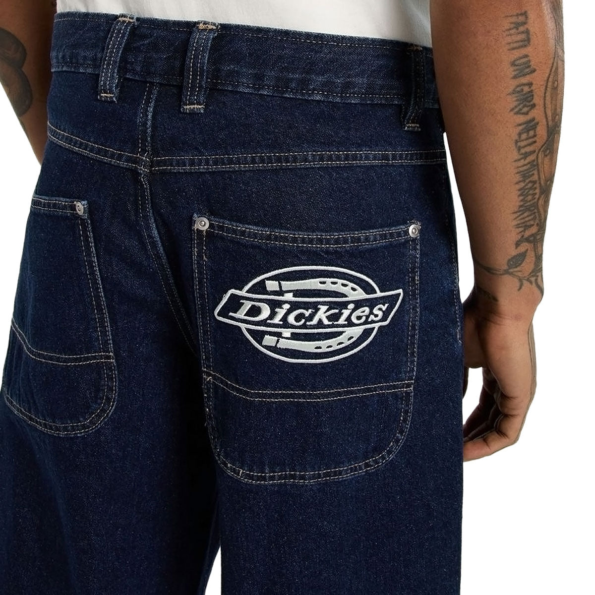 Dickies Hilham Denim Jeans - Dark Indigo image 4