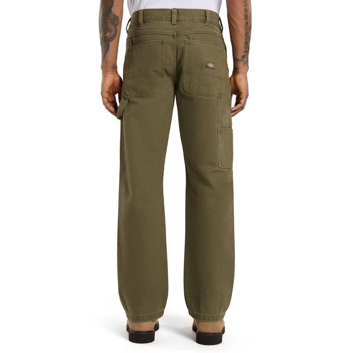 Dickies Carpenter Canvas Pants - Military Green image 2