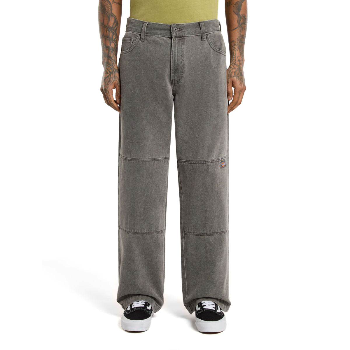 Dickies Double Knee Denim Jeans - Grey Wash Tinited image 1