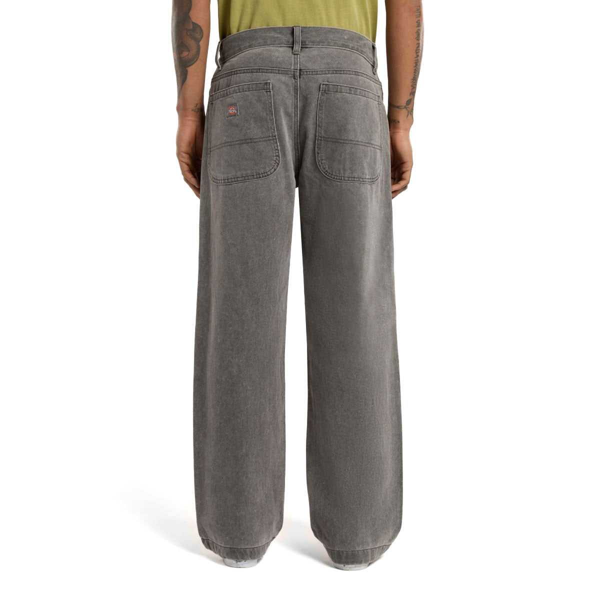 Dickies Double Knee Denim Jeans - Grey Wash Tinited image 2