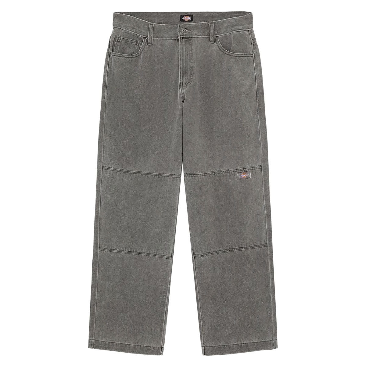 Dickies Double Knee Denim Jeans - Grey Wash Tinited image 5