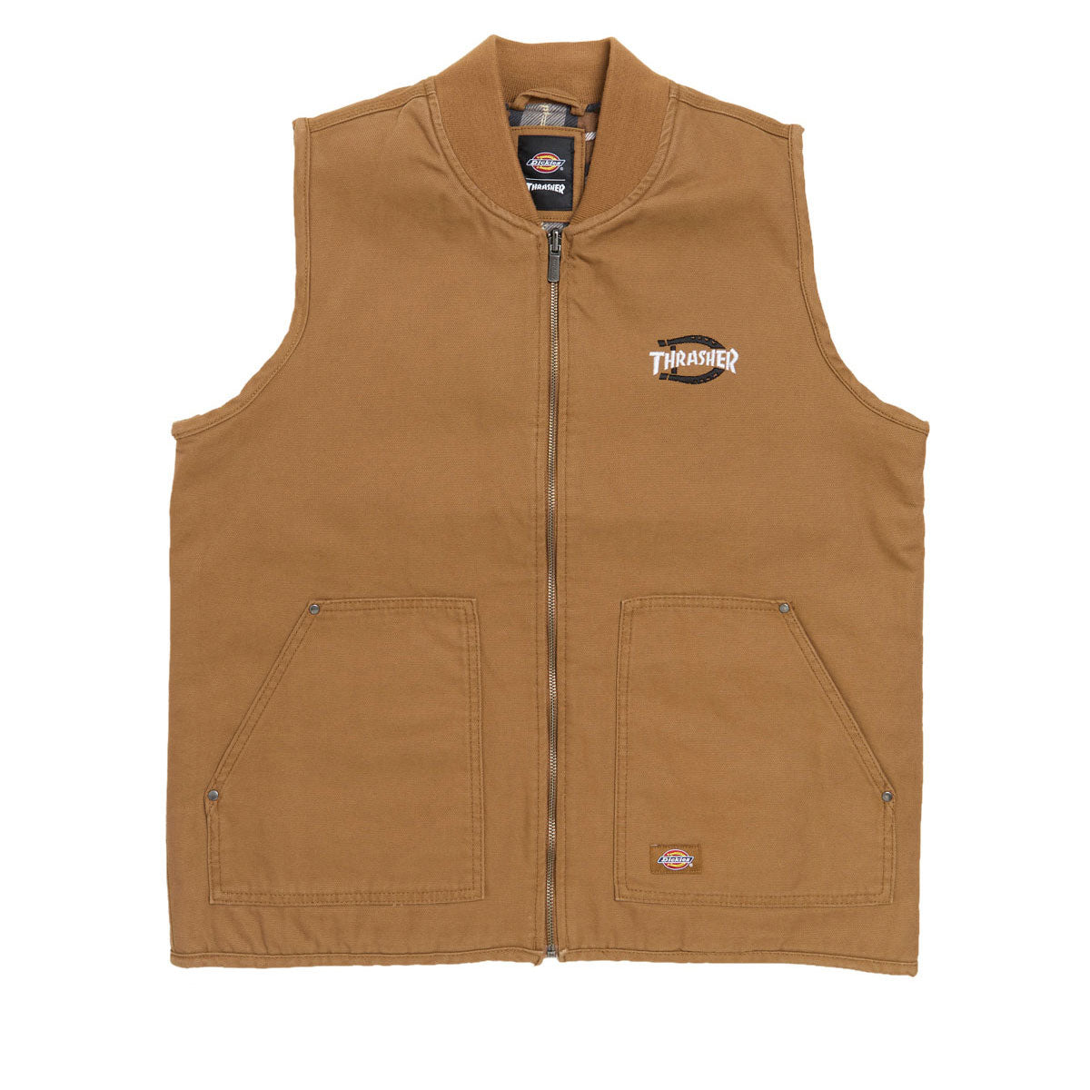 Dickies x Thrasher Vest - Brown Duck image 1