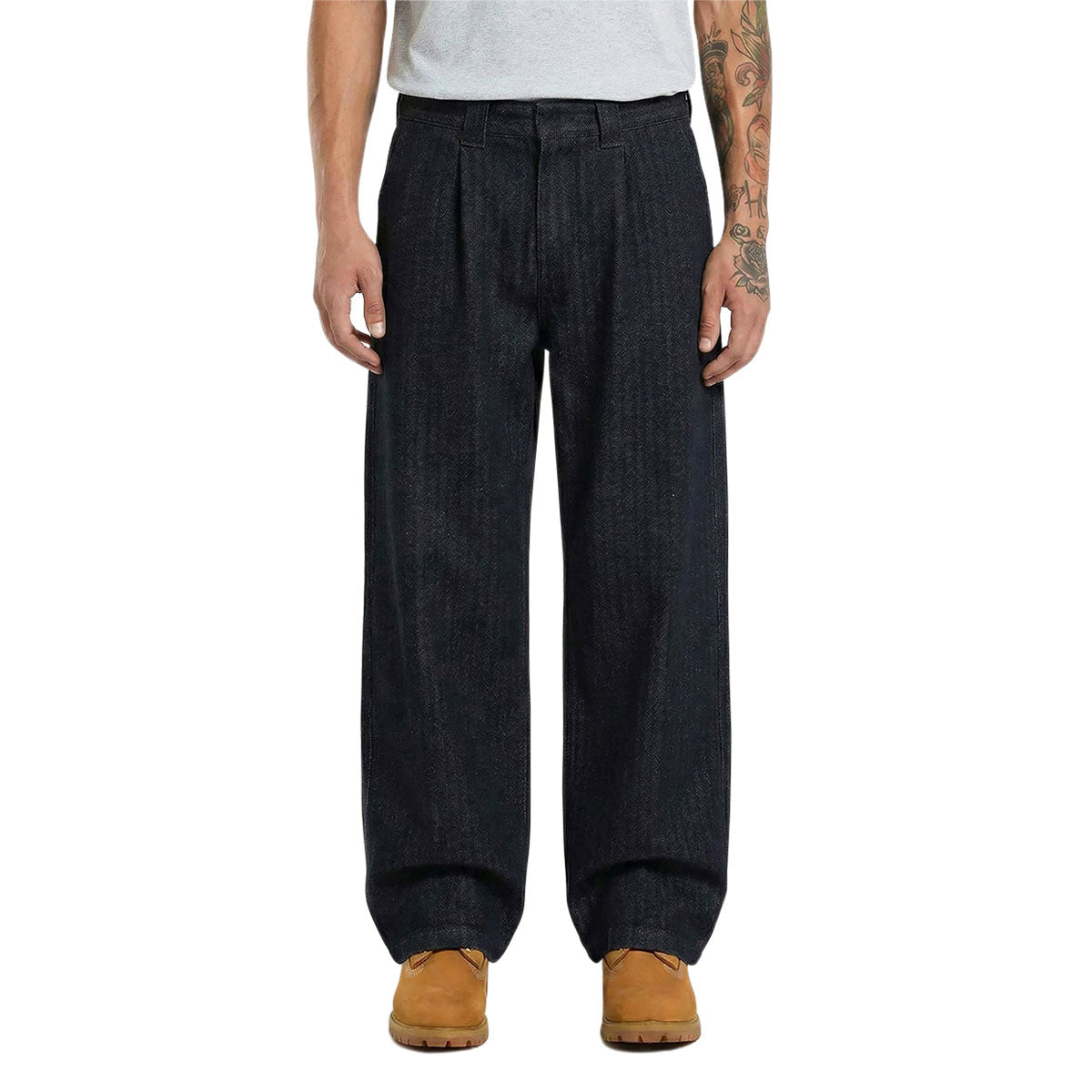 Dickies Selvedge Herringbone Denim Work Pants - Rinsed image 1