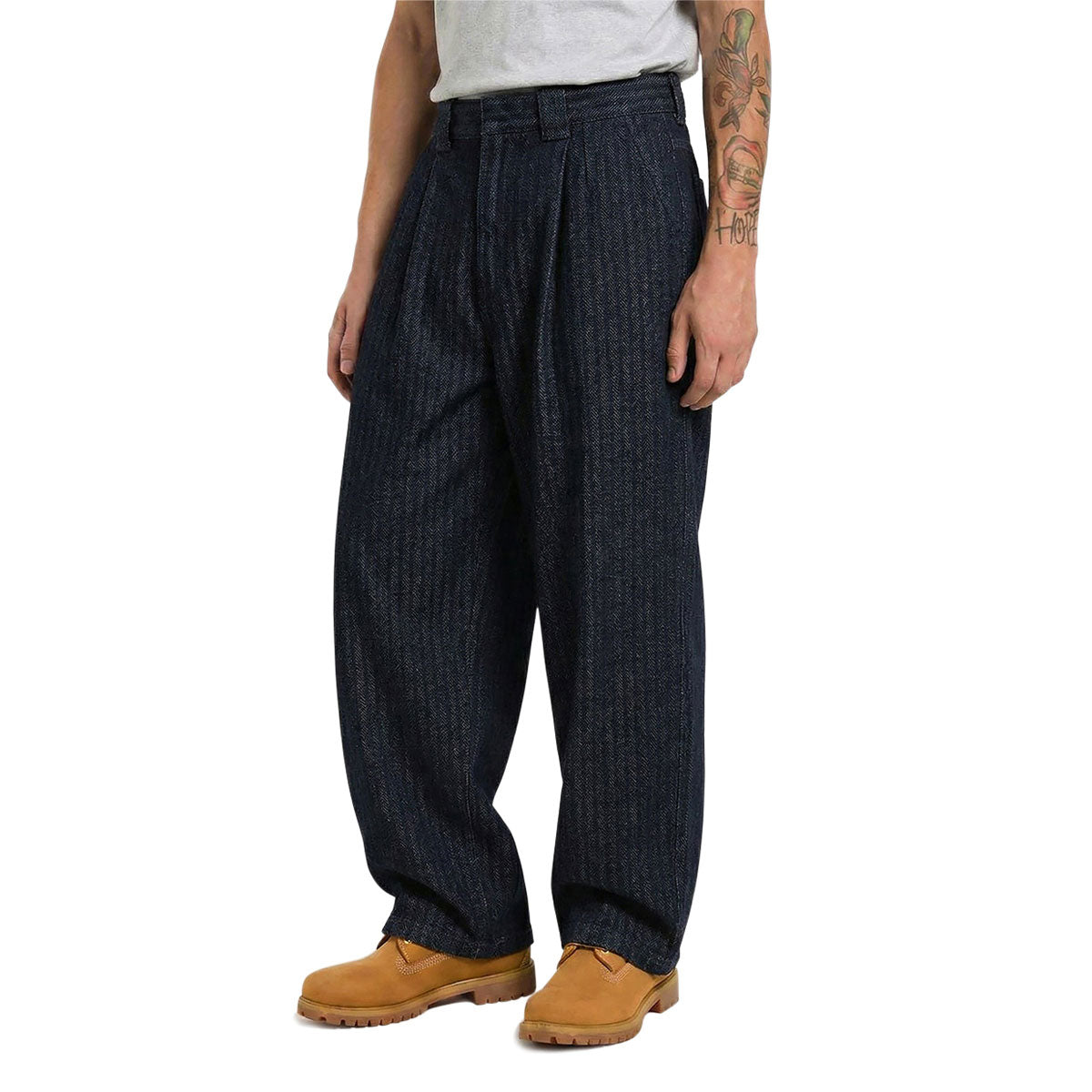 Dickies Selvedge Herringbone Denim Work Pants - Rinsed image 4