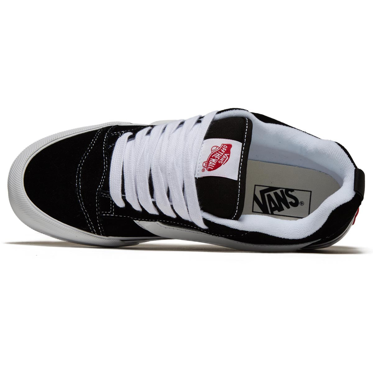 Vans Knu Skool Shoes - Black/White image 3