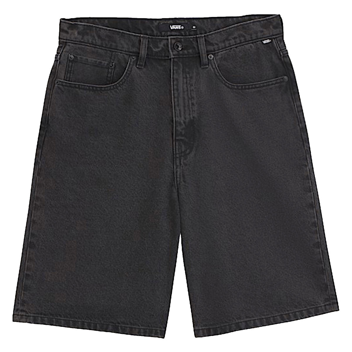 Vans Check-5 Baggy Denim Shorts - Washed Black image 1
