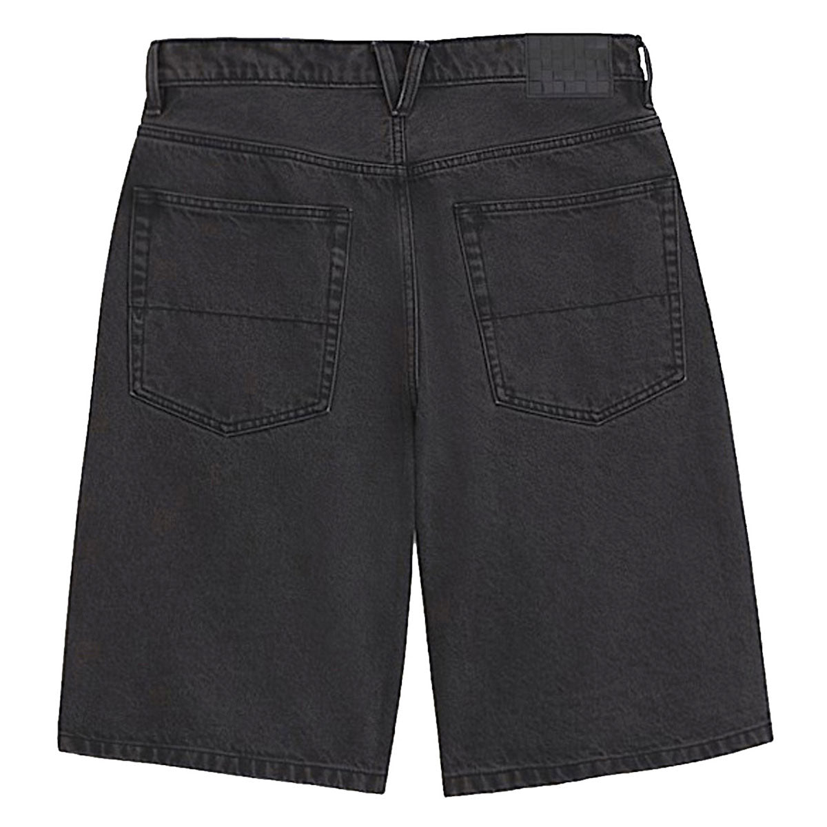 Vans Check-5 Baggy Denim Shorts - Washed Black image 5