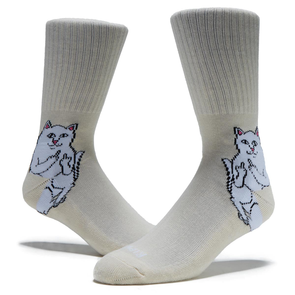 RIPNDIP Lord Nermal Socks - Off White image 2