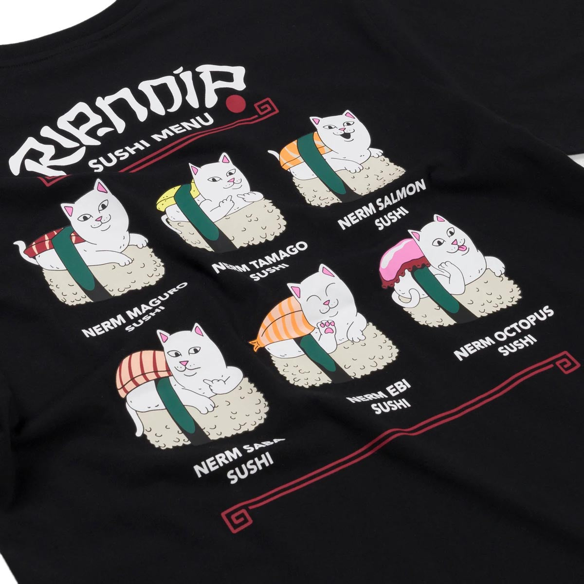 RIPNDIP Sushi Nerm T-Shirt - Black image 4