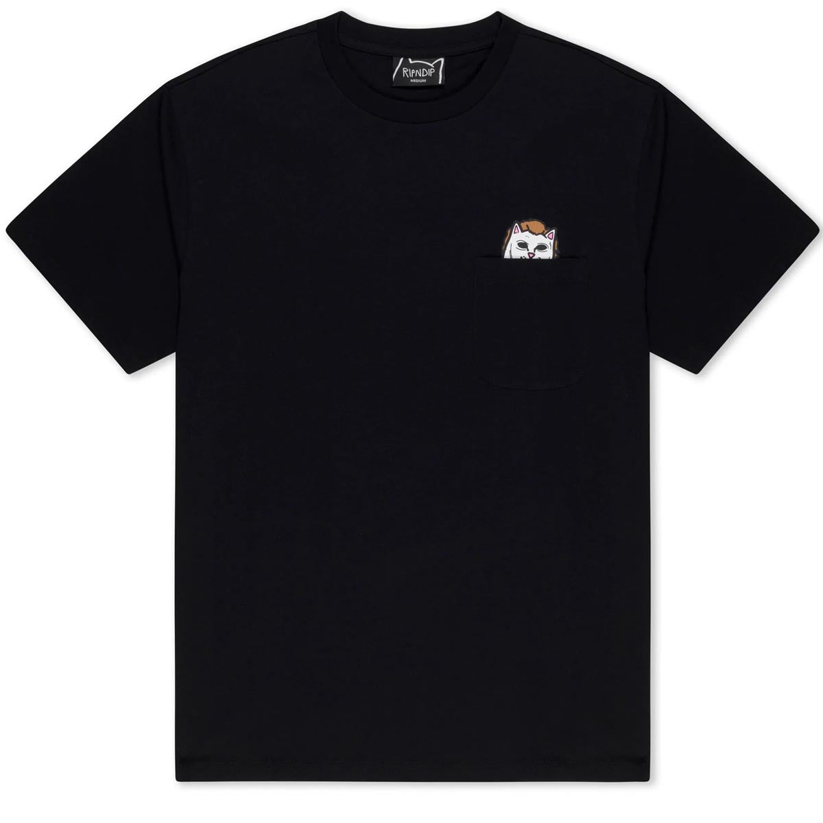 RIPNDIP Killer Nerm Pocket T-Shirt - Black image 1