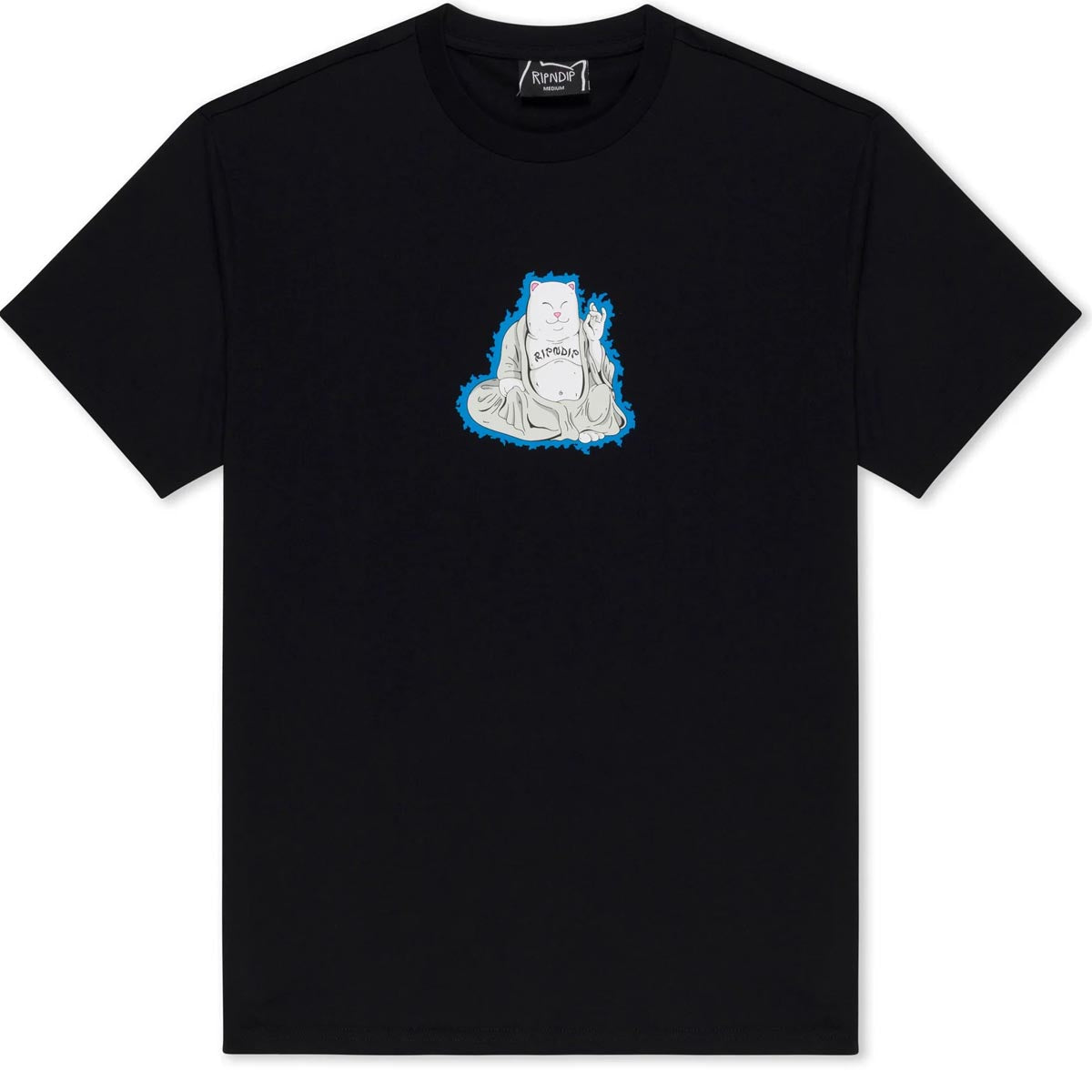 RIPNDIP Buddha Belly T-Shirt - Black image 1