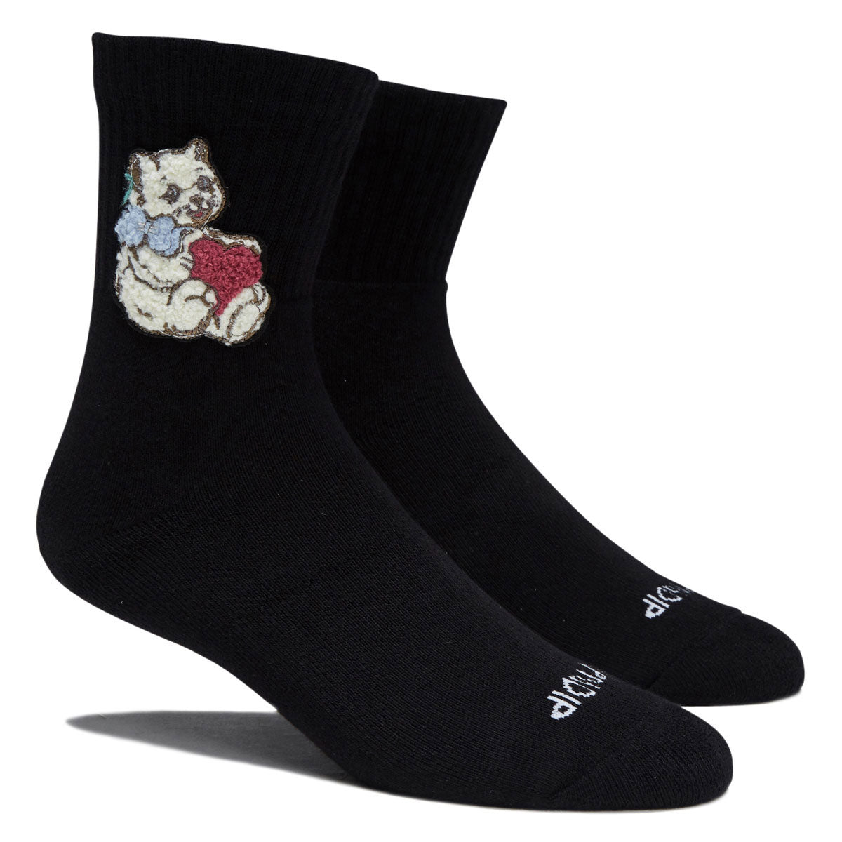 RIPNDIP I Love Cats Mid Socks - Black image 2