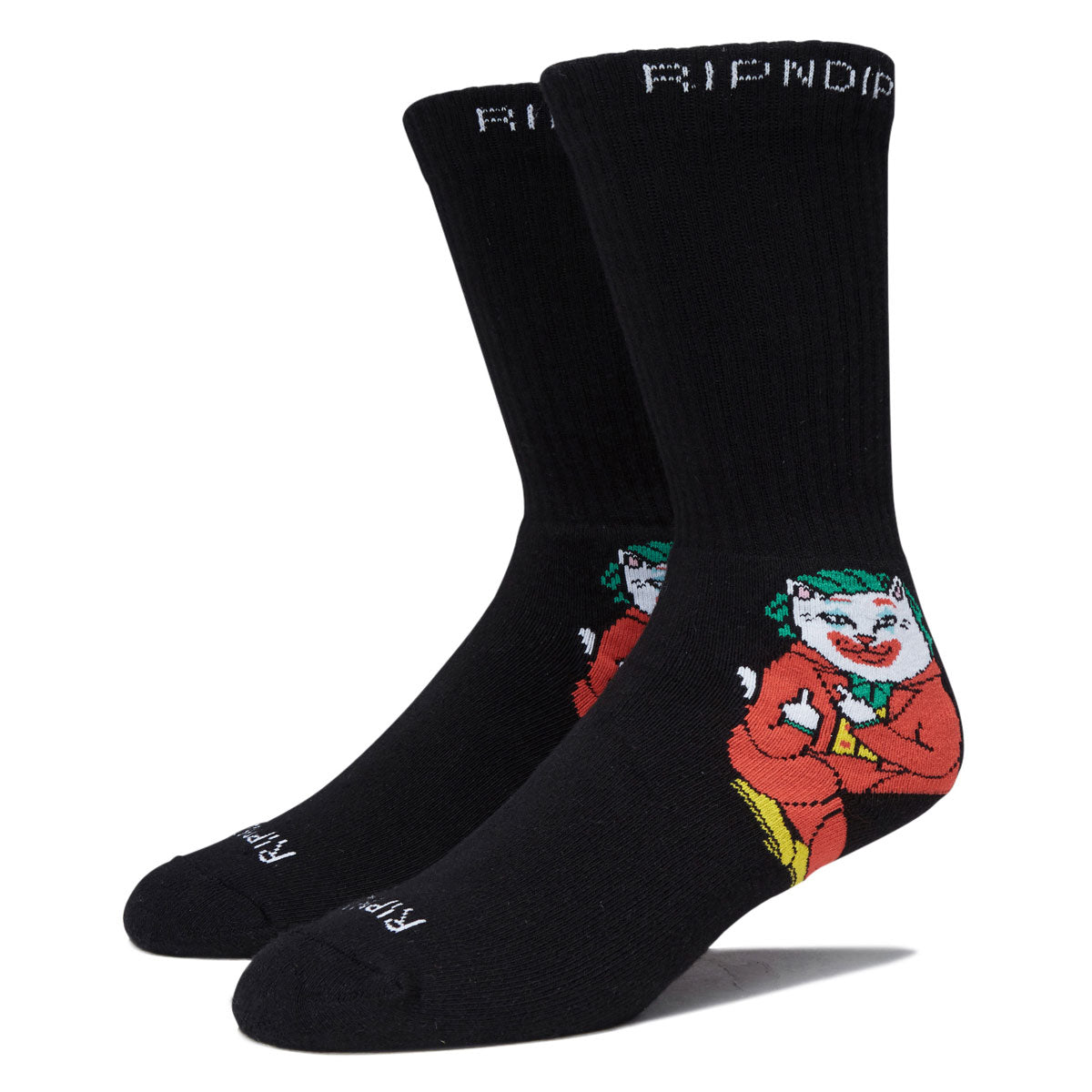 RIPNDIP Why So Nermal? Socks - Black image 1