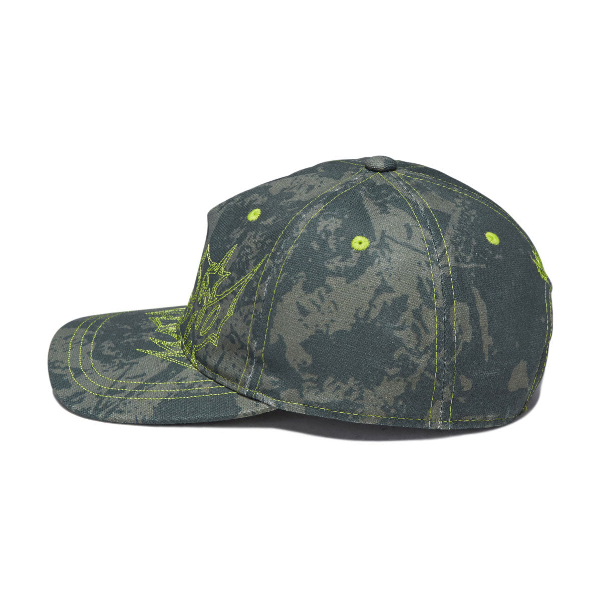 RIPNDIP Slater Snapback Hat - Forest Camo image 3