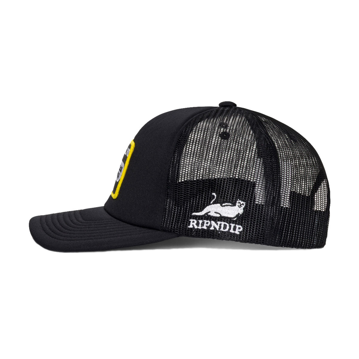 RIPNDIP Meow Meow Trucker Hat - Black image 3