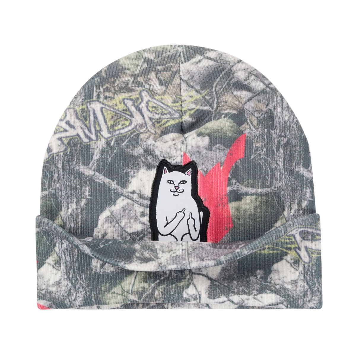 RIPNDIP Lord Nermal Beanie Beanie - Allstar Tree Camo image 2
