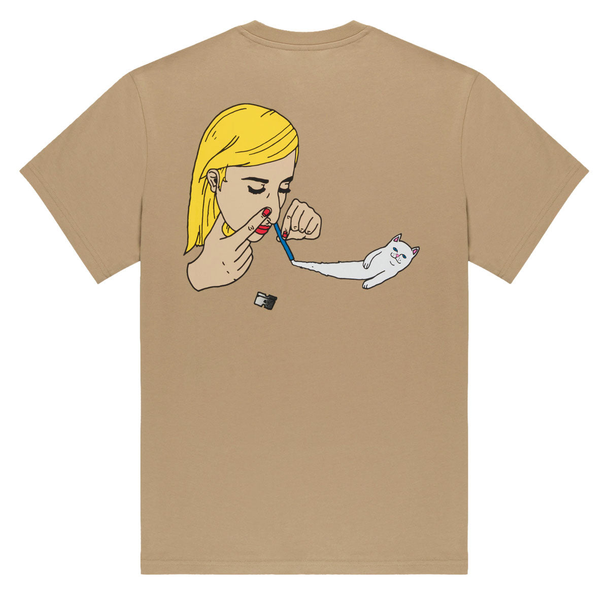 RIPNDIP Coco Nerm T-Shirt - Tan image 1