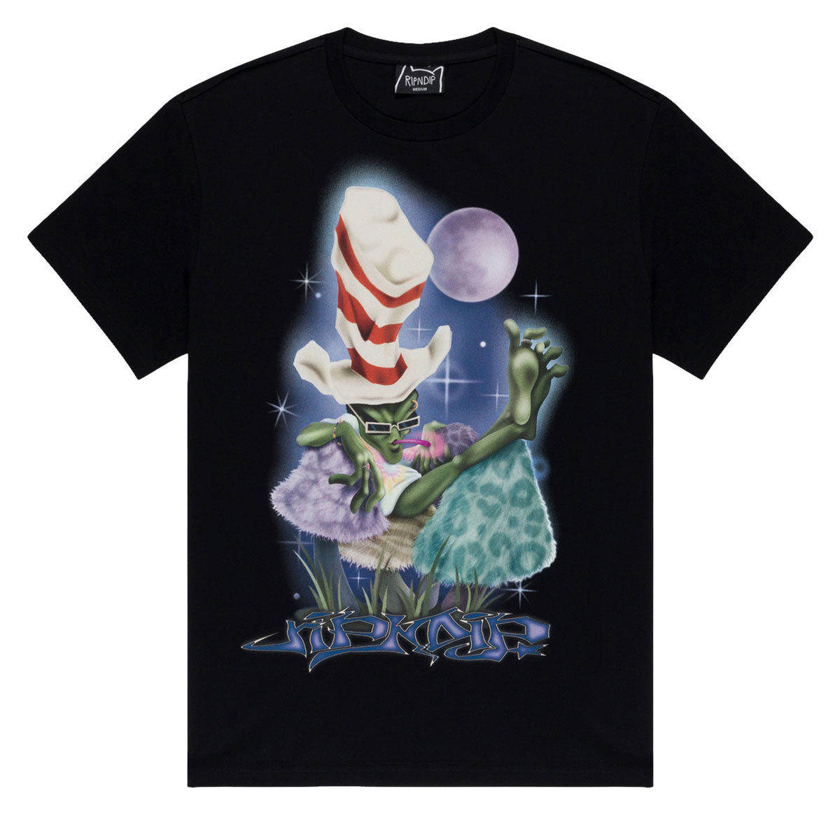 RIPNDIP Big Poe T-Shirt - Black image 1