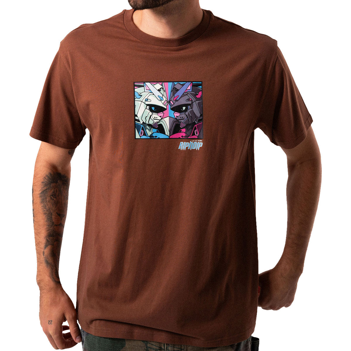 RIPNDIP Nermbots T-Shirt - Brown image 3