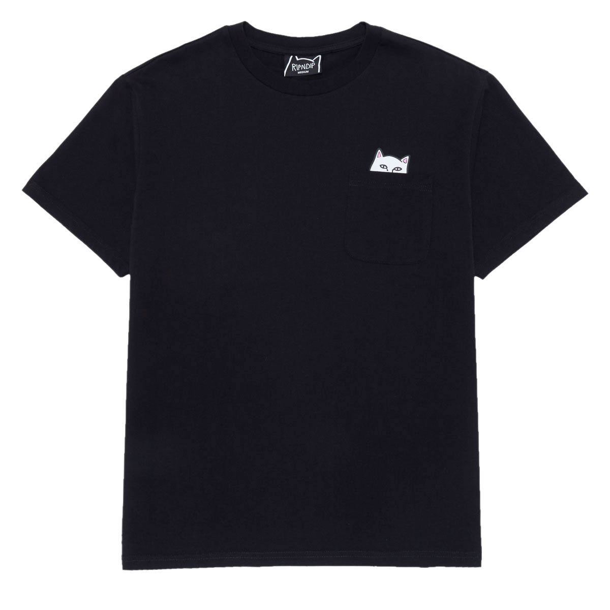 RIPNDIP Lord Nermal Pocket T-Shirt - Black II image 1