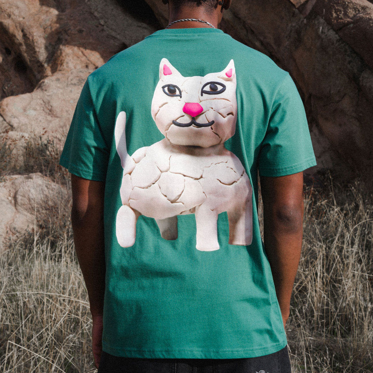 RIPNDIP Nerm Dough T-Shirt - Olive image 4