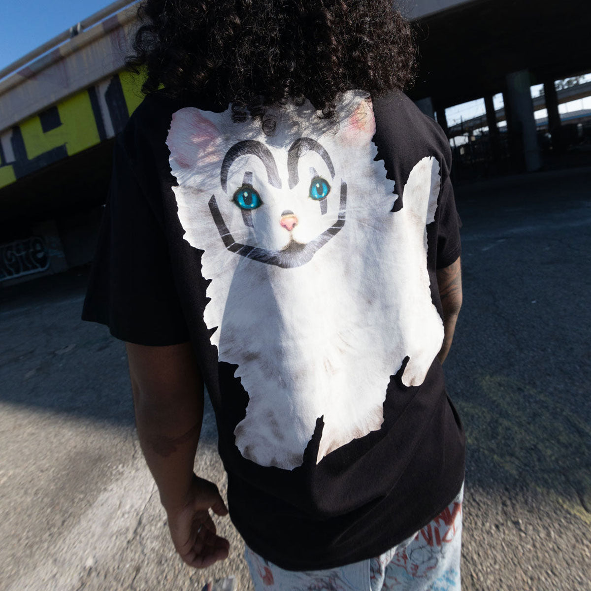 RIPNDIP Pet Me Im Cute T-Shirt - Black image 3