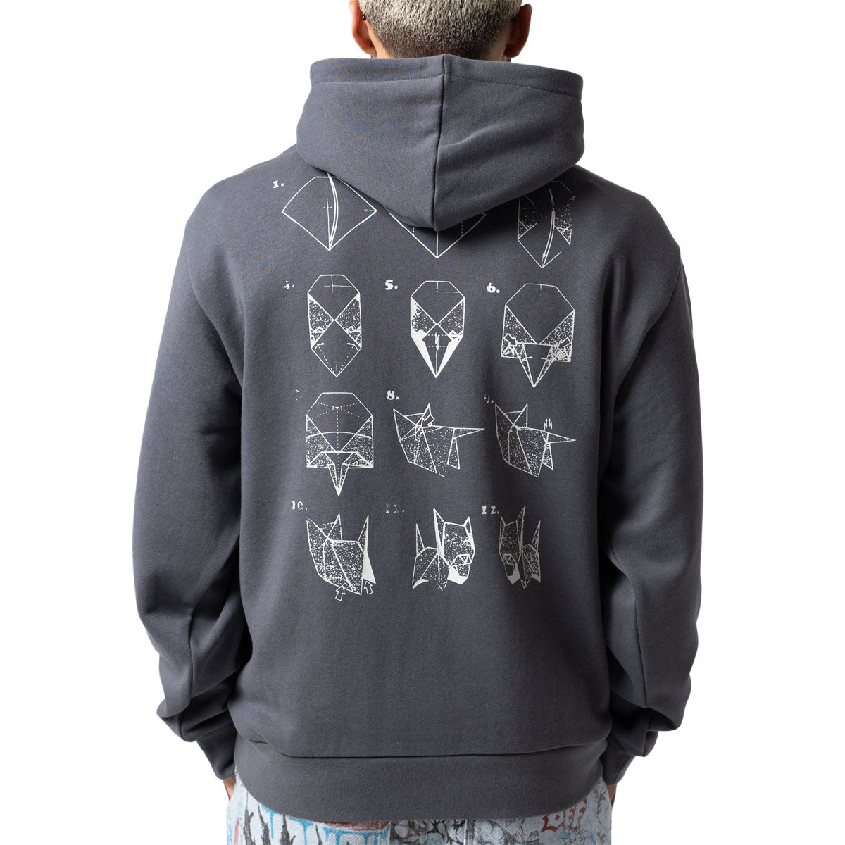 RIPNDIP Origami Hoodie - Charcoal image 4