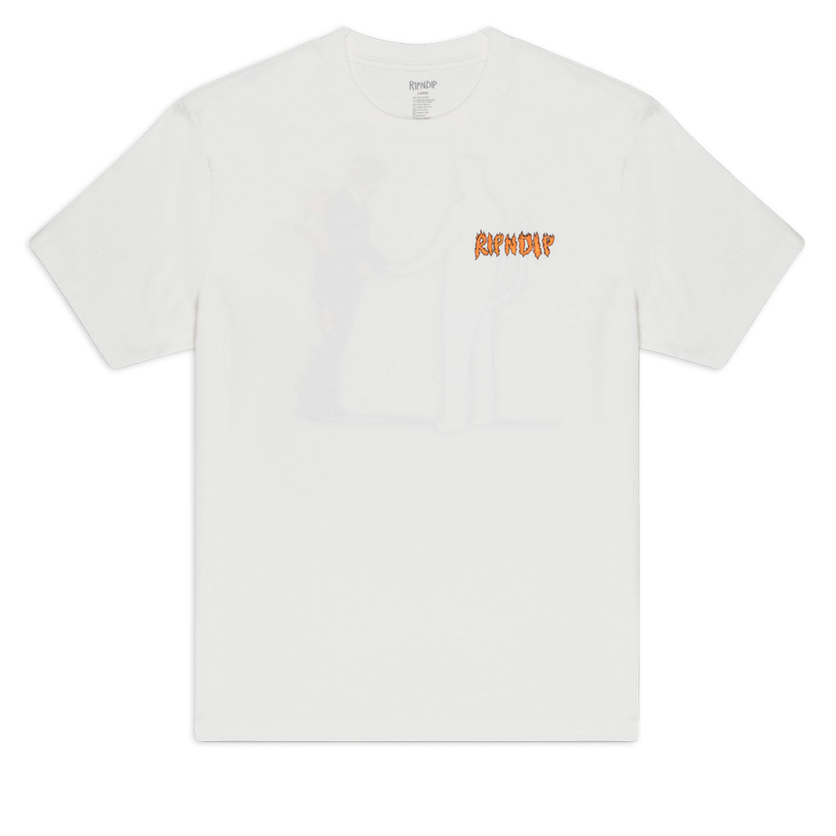 RIPNDIP Burn T-Shirt - Bone image 2