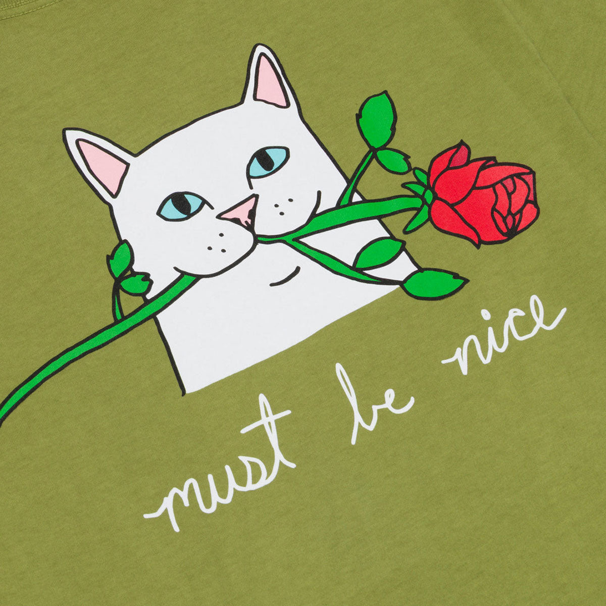 RIPNDIP Romantic Nerm T-Shirt - Light Forest image 4