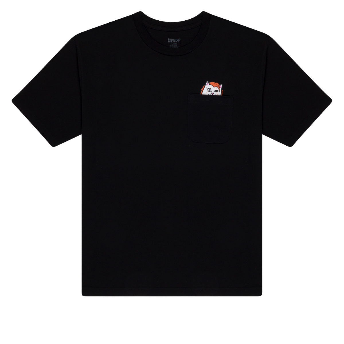 RIPNDIP Childs Play Nerm Pocket T-Shirt - Black image 1