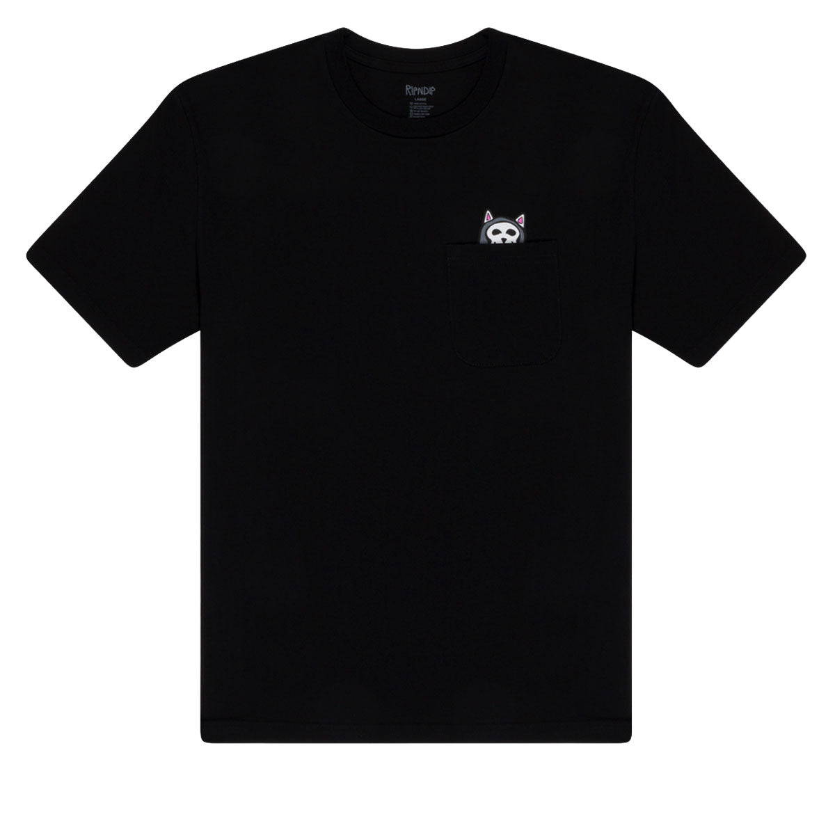 RIPNDIP Trick Or Treat Pocket T-Shirt - Black image 1